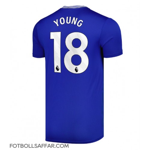 Everton Ashley Young #18 Hemmatröja 2024-25 Kortärmad